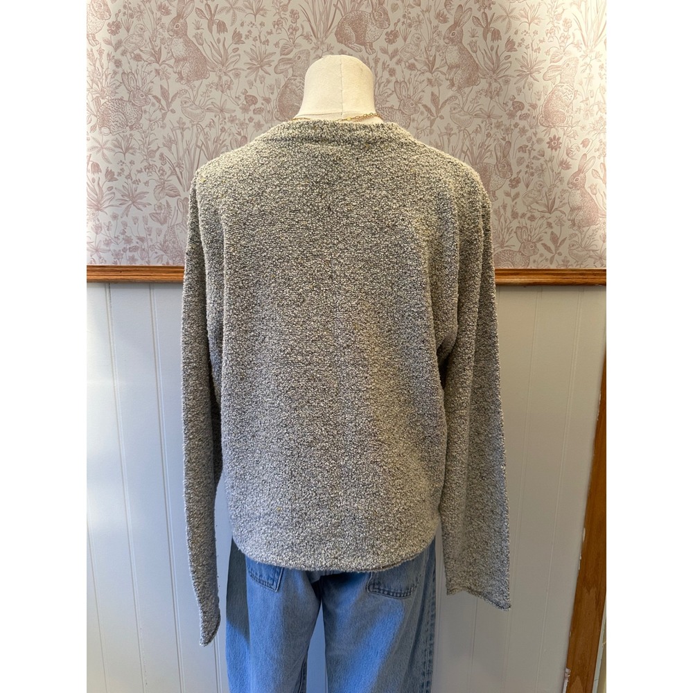 Vintage Columbia Sportswear Bouclé Knit Sweater – Size Large - Picture 6 of 7